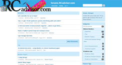 Desktop Screenshot of forums.rcadvisor.com
